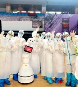 機器人+觸控一體機，助力醫療“零接觸”場景應用！