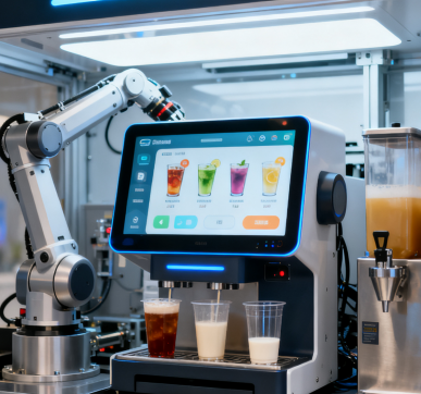 工業(yè)一體機在自助飲品機器人中的應(yīng)用